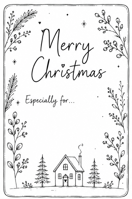 10 Christmas Labels - Kids / Classic