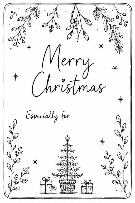 10 Christmas Labels - Kids / Classic