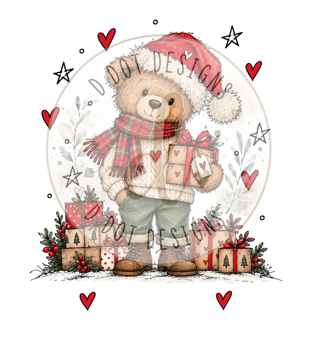 Personalised Christmas Sacks – Choose Your Design
