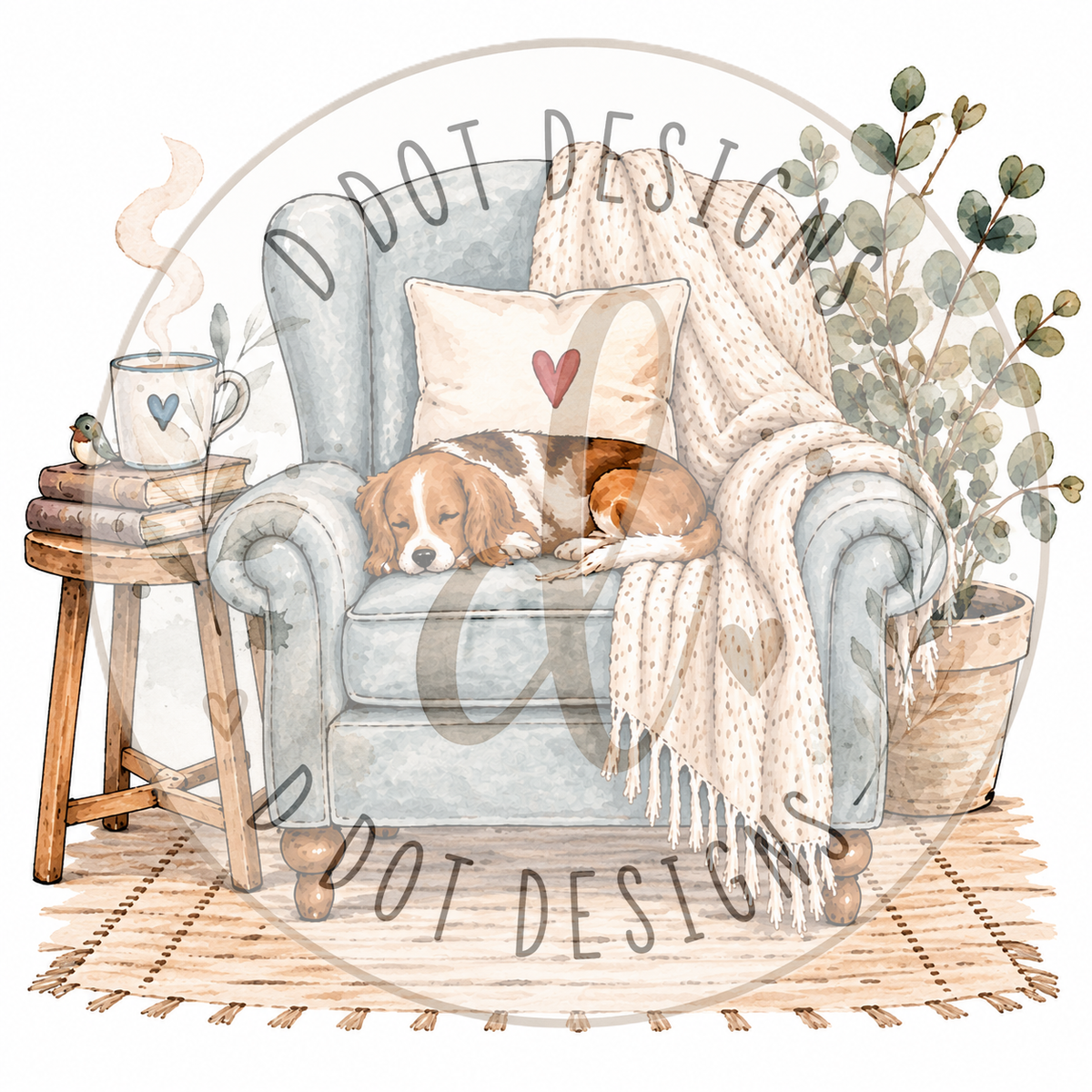 Cosy Home Round Storage Tin – Choice of 4 Designs
