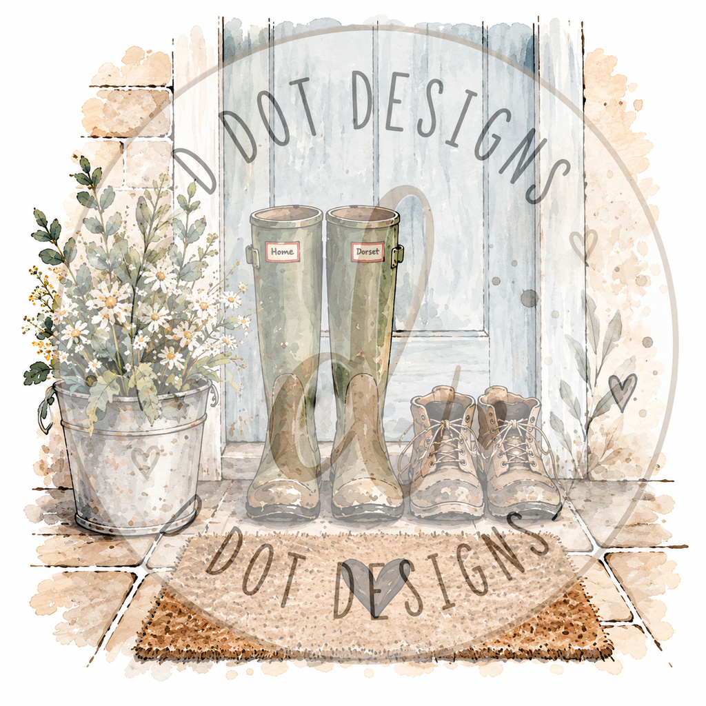 Cosy Home - Set of 4 Coasters