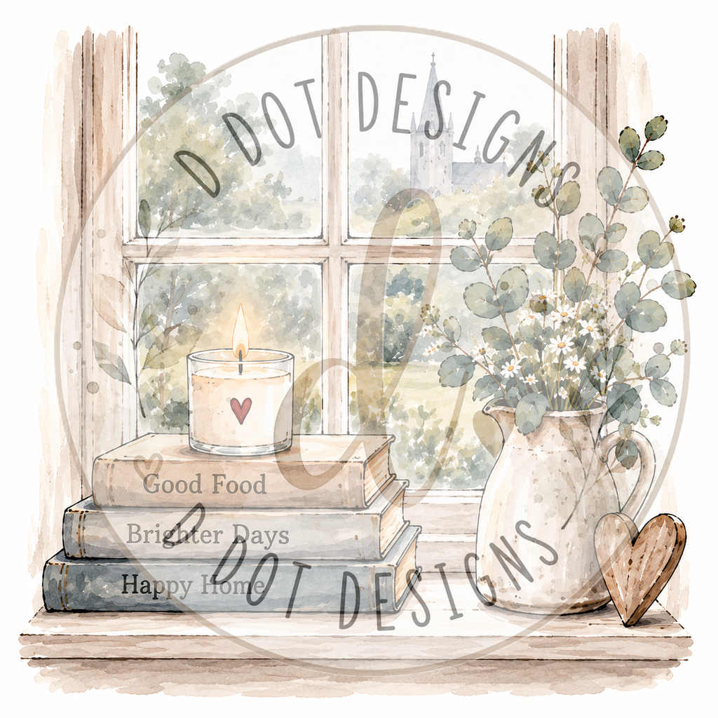 Cosy Home - Set of 4 Coasters