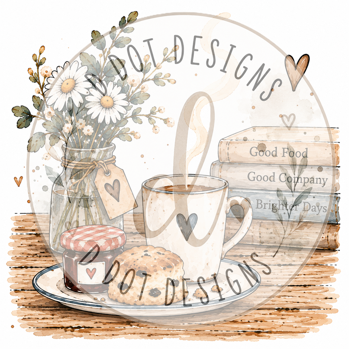 Put The Kettle On Storage Tin – Choice of 4 Designs