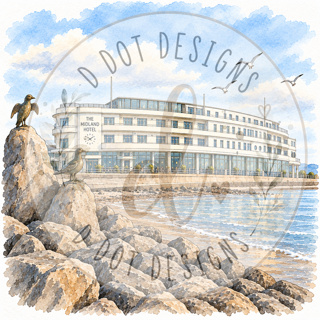 Morecambe Coasters - Set of 4 Coasters