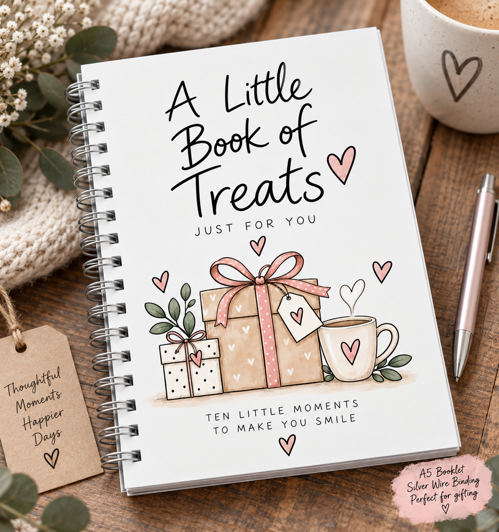 A Little Book of Treats - Gift card & Money Book / 10 Treat Pages