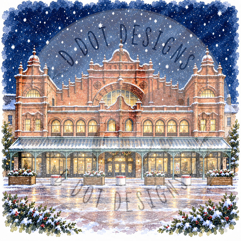 Morecambe at Christmas - Set of 4 Coasters